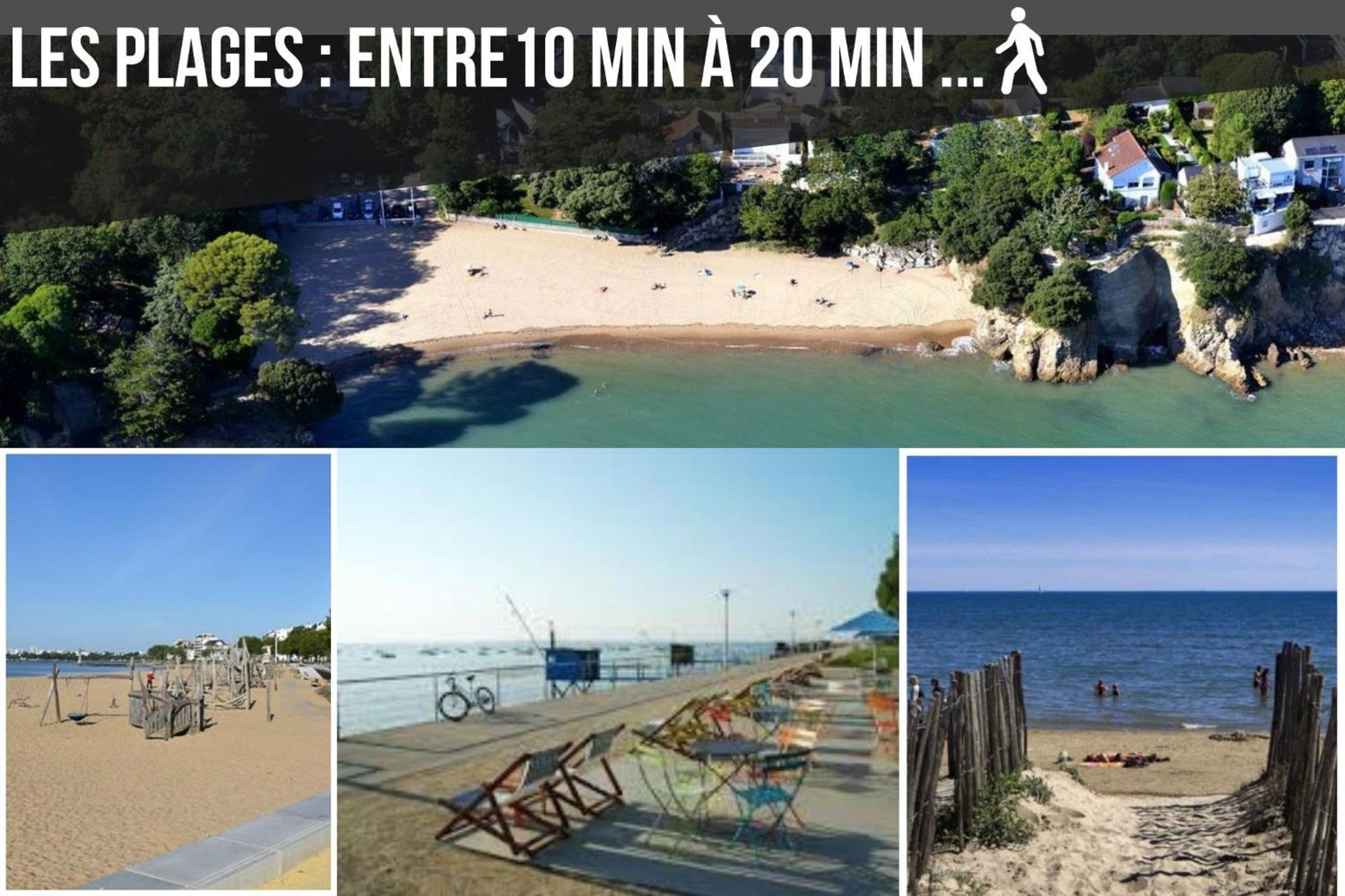 La Deferlante - Hyper Centre - Parking Prive - 300 M Plage Сен-Назар Екстериор снимка